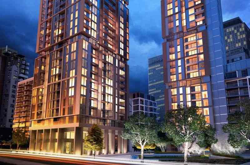 house prices in Canary Wharf since 2000